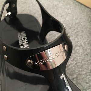 Michael Kors jelly sandals
